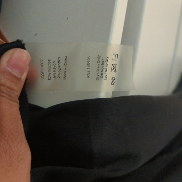 Universal Standard Iconic Geneva Dress in Black Sz XS US 10 12 - Picture 7 of 7